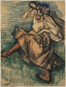 Edgar Degas - Russian Dancer (1899), A1 Print Poster - Picture 1 of 1