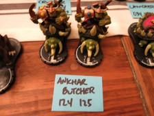 MAGE KNIGHT LANCERS 124 125 ANKHAR BUTCHER / LOT OF 2