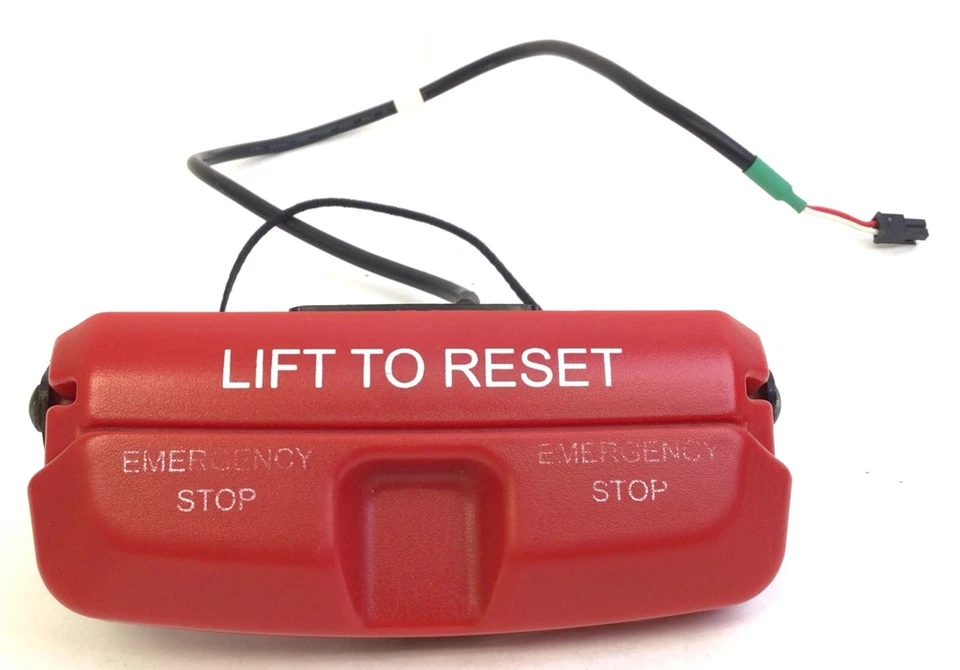 Juego de interruptores de parada de emergencia para cinta de correr Matrix Fitness T1x T1xe T3xe 0000093027 Foto 1 de 2