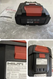OEM 5.0 AH HILTI BATTERY B 12 55 Works All 12 Volt Tools, Drills, Not For Lasers - Picture 1 of 1