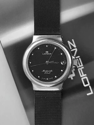 Orologio Lorenz Montecarlo Club cinturino maglia metallica - Immagine 1 di 4