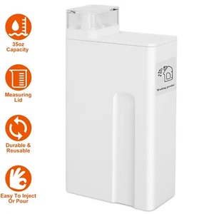 1L Refillable Laundry Bottle Container for Detergent Liquid Replacement Bottles - Picture 1 of 15