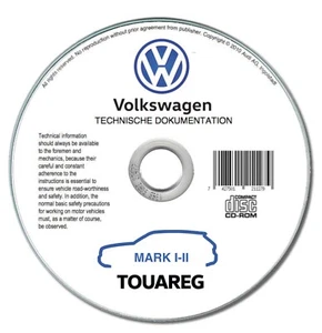Volkswagen Touareg (2002-2017) manuale officina riparazione su cd - Foto 1 di 8