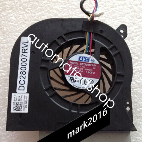 1pcs Dell Latitude E6410 E6510 CPU Cooling Fan 4 Pin TCF42 BATA0912R5H 5v 0.30A