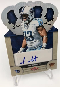 MIKE MARTIN ROOKIE AUTO SP/149 Card 2012 CROWN ROYALE #69 Signed MICHIGAN TITANS - Picture 1 of 7