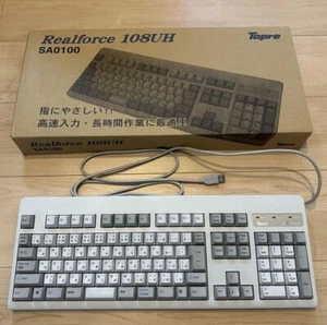 Topre Realforce 108UH SA0100 45g USB Wired Japanese Layout Electro Capacitive - Picture 1 of 4