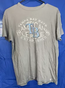 Maglietta da baseball Tampa Bay Rays '47 grigio chiaro taglia S TB - Foto 1 di 5