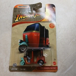 MBX TANGIERS TUK TUK MATCHBOX 51/100 RED INDIANA JONES - Picture 1 of 1