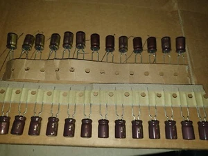25pcs ELNA RJH JAPAN 180uf 25V 105C LOW ESR HI_END CAPS FOR AUDIO! - Picture 1 of 2