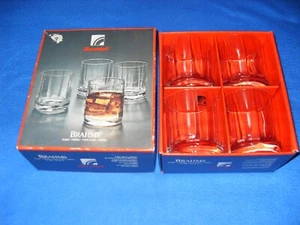 4 teiliges Whisky Gläserset Bormioli / Brahms aus Glas - Bild 1 von 3