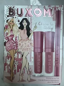 Buxom Cheers to Dolly Plumping Lip Trio Kit: Dolly Gloss, Cream, & Lip Liner NIB - Picture 1 of 5