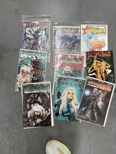 Lot Of 9 Assorted Comics "Animal Mystic -Water Wars, Wildguard 1-5