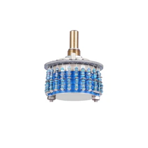 2pole 24step 250K Mono Potentiometer Rotary Switch Attenuator Volume Control Pot - Picture 1 of 7