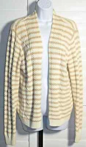 Banana Republic Damen Pullover hellbraun/weiß Größe XL - Bild 1 von 2