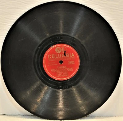 HARRY JAMES "Daybreak / Manhattan Serenade" 1942  78 RPM Columbia 36644 Foto 1 de 3