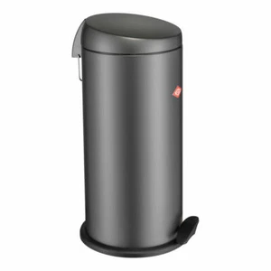 Wesco Capboy Maxi Treteimer, Abfalleimer, Mülleimer Stahlblech Graphit Matt 22 L - Bild 1 von 1