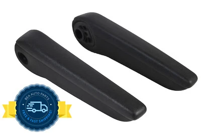 Dodge Grand Caravan 2011-2020 asiento trasero derecho izquierdo negro vinilo reposabrazos par OEM Foto 1 de 4