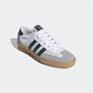 Adidas Tischtennis Turnschuhe weiß grün Gummi authentisch brandneu - Bild 1 von 2