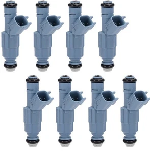 8X 0280155849 Fuel Injectors For 2001-2007 Chrysler/ Grand Cherokee 4.7L V8 AU - Picture 1 of 4