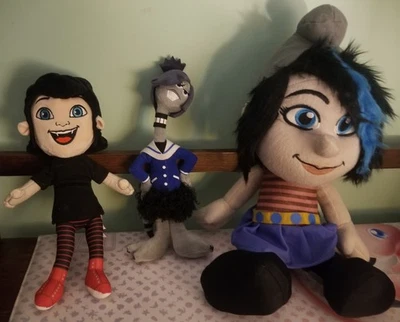 Kids Plush Lot Top Movies Mavis Claire Wheeler Vexy Hotel Transylvania Smurfs  - Image 1 of 2