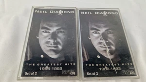 Vintage Neil Diamond - The Greatest Hits 1966-1992 Double Cassette Tape Album - Foto 1 di 3