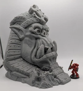 Ork Pharaoh Terrain Piece Grimdark Wargames, OPR - Imagen 1 de 5