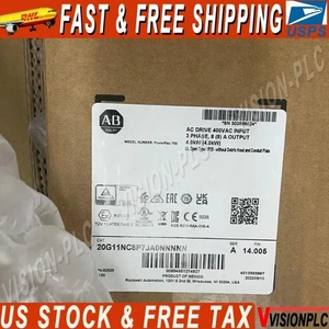 Allen-Bradley 20G11NC8P7JA0NNNNN PowerFlex Air Cooled 755AC Drive AB US Free Tax - Picture 1 of 1