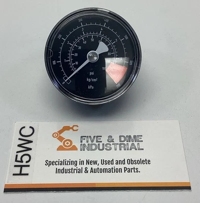 Wika 9749076 2" Gauge 1/8" NPT Rear, 111.12 2-PSI, 700Kpa - Image 1 of 4