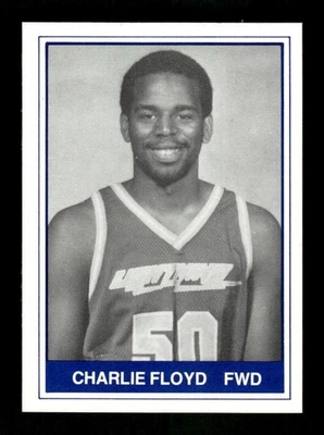 1982-83 TCMA CBA Lancaster Lightning 16 Charles Floyd EXMT to NM BXCP53 - Image 1 of 2