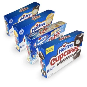 Hostess Cupcake Lovers Snack Cake Variety Pack Includes Chocolate, Birthday, Ora - Picture 1 of 5