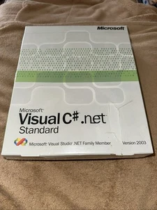 Microsoft Visual C# .NET Standard 2003 Brand NEW Sealed - Picture 1 of 9