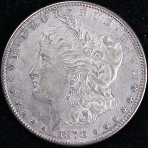 1878-S Morgan Silver Dollar, Gem Mint State Uncirculated Coin, Store #DR0126 - Picture 1 of 2