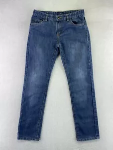 Lucky Brand Youth Girls Size 16 Medium Wash Mid Rise Billy Straight Jeans - Picture 1 of 10
