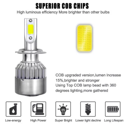 Faro LED azul hielo H7 bombillas para moto Honda CBR 1000RR 600RR F4i RC51 Foto 1 de 4