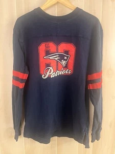 NFL ProLine New England Patriots Long Sleeve Crew Neck Shirt Mens Size Large - Picture 1 of 6