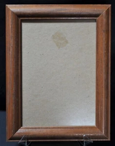 Wood 5x7 Photo Frame Vertical Horizontal Picture, Hanging Rounded frame shape - Picture 1 of 5