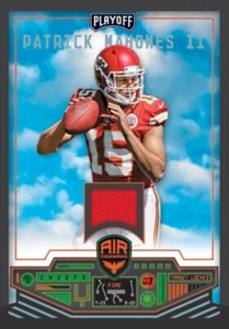 2017 Playoff Patrick Mahomes Air Command Rookie Patch RC NFL Blitz Digital Card - Picture 1 of 1