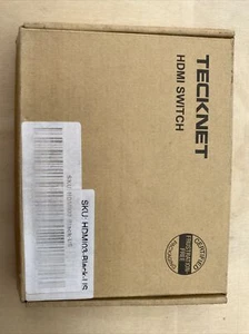 Tecknet 3 Port HDMI Switch - Autosensing / Autoswitching - Foto 1 di 7