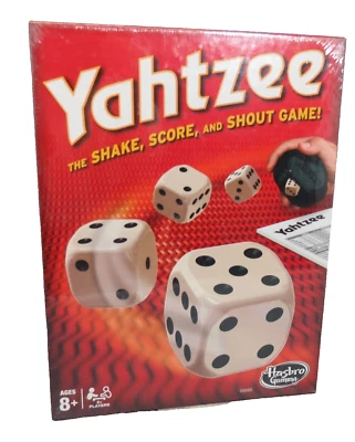 Hasbro Yahtzee Dice Game 2+ Players Ages 8+ New - Image 1 of 2