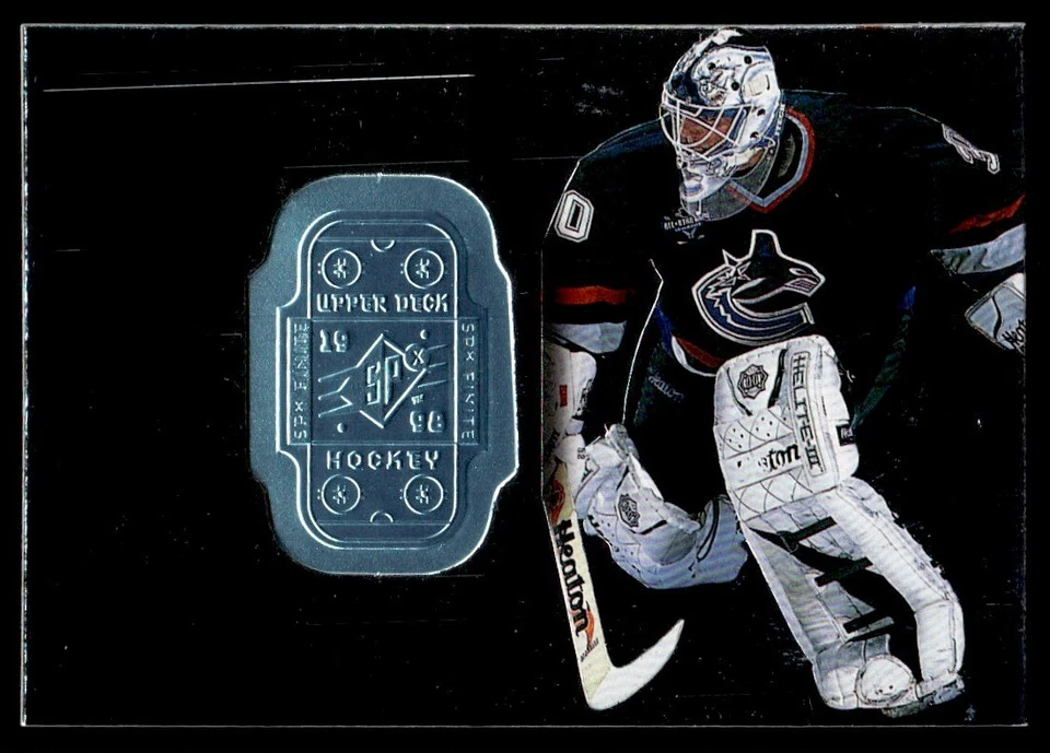 1998-99 SPx Finite Garth Snow Vancouver Canucks #86 - Image 1 of 2