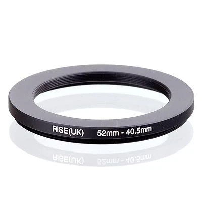 RISE(UK) 52mm-40.5mm 52-40.5 mm 52 to 40.5 Step down Ring Filter Adapter black - Image 1 of 3
