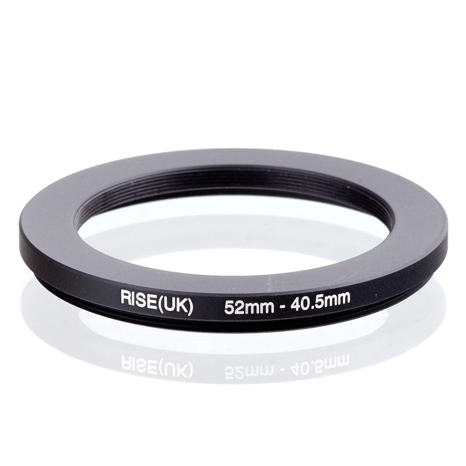 RISE(UK) 52mm-40.5mm 52-40.5 mm 52 to 40.5 Step down Ring Filter Adapter black - Image 1 of 3