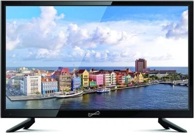 Supersonic SC-1911 19-Inch 1080p LED Widescreen HDTV with HDMI Input (AC/DC Comp - Image 1 of 4