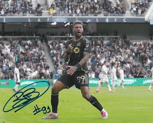 Denis Bouanga Signed 8×10 Photo Los Angeles FC LAFC MLS Autographed COA D - Picture 1 of 1