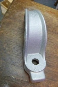 EFCOR 239-AL 1-Hole Conduit Pipe Strap; 3-1/2 Inch, aluminum - Picture 1 of 1