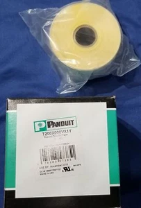 PAN003 NOS PANDUIT T200X000VX1Y YELLOW THERMAL TRANSFER TAPE - Picture 1 of 3