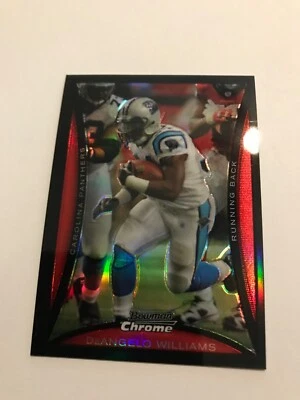 DeANGELO WILLIAMS : 2008 Bowman Chrome Refactor Football #BC164 NM, Panthers - Image 1 of 4