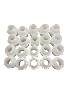 20pack 3/4"MNPT X 1/2"MNPT Hex Nipple Nylon Reducer Nipple - Picture 1 of 1