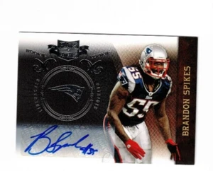 Placas y parches Panini Brandon Spikes 2010 radiocontrol automático #d 30/50 - Imagen 1 de 2