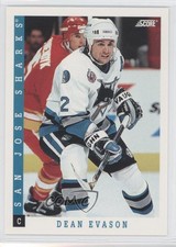 1993-94 Score American Dean Evason #353